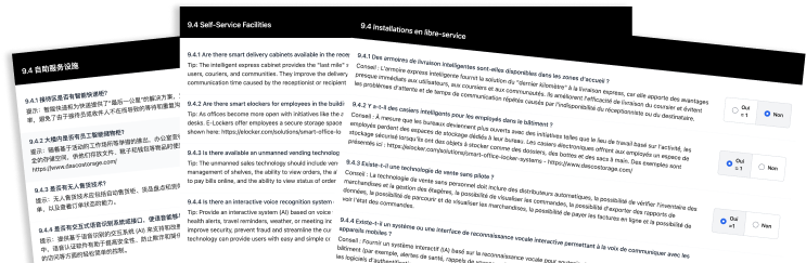 Multi-language support